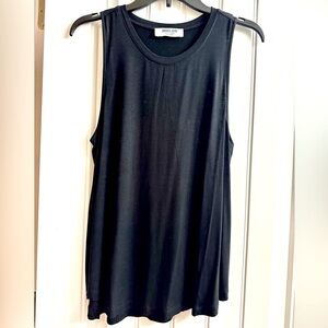 Double Zero Black Tank Top - Medium